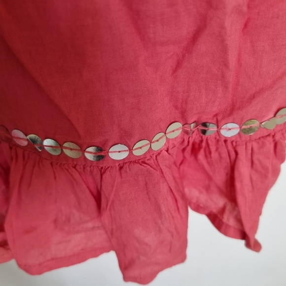 Y2k Bay trading ombre hand dyed summer dressUk 10Sequined detail Bnwt - Picture 6 of 6